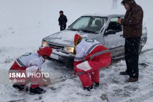 آماده‌باش و هشدار هلال احمر برای بارش شدید برف، باران و وزش باد در ۱۸ استان