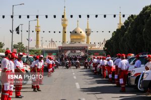 بدرقه کاروان بهداشت، درمان و امداد و نجات اربعین